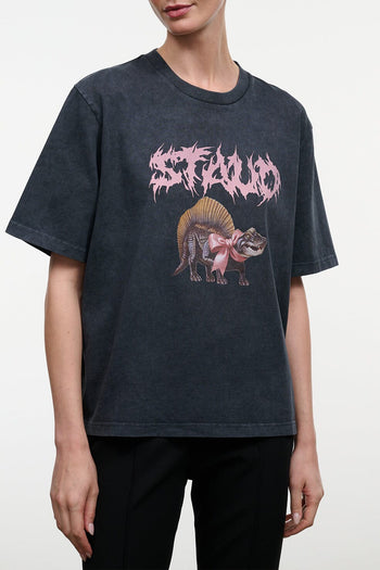 LIAM RELAXED TEE | WASHED BLACK WASHED BLACK / XS