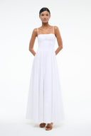 WYLIE MAXI DRESS | WHITE