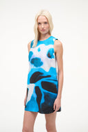 BREA LINEN DRESS | BLUE HAZE BLUE HAZE / XS