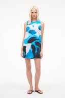 BREA LINEN DRESS | BLUE HAZE BLUE HAZE / XS