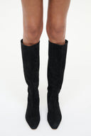 BLACK SUEDE