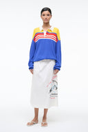 SAIL TOP | ROYAL MULTI STRIPE