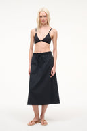 SHORE SKIRT | BLACK BLACK / XS