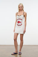 EVANGELINE SILK MINI DRESS | DA ADOLFO DA ADOLFO / 4