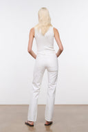 TEDDY STRAIGHT JEAN | WHITE