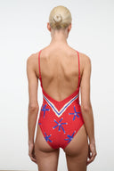 CADENCE ONE PIECE | PAINTED FOULARD PAINTED FOULARD / XS