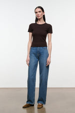 LEO HIGH RISE JEAN | VINTAGE WASH