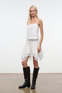 LAYLA SKIRT | IVORY IVORY / 4