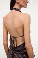 LIORA SILK TOP | REDONDO STRIPE REDONDO STRIPE / XS