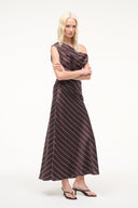PHARE SILK DRESS | REDONDO STRIPE REDONDO STRIPE / 4