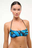 LAIRD BIKINI TOP | BLUE HAZE MULTI BLUE HAZE MULTI / XS