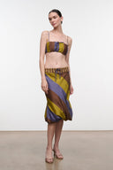 SADE SILK TOP | SIENNA STRIPE
