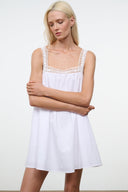 MARIELLA DRESS | WHITE WHITE / XS