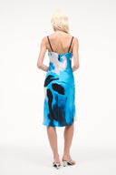 EVANGELINE SILK DRESS | BLUE HAZE BLUE HAZE / 4