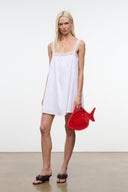 MARIELLA DRESS | WHITE WHITE / XS