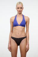 IRINA BIKINI TOP | COBALT STUDS COBALT STUDS / XS