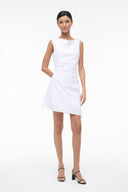 CALLIE MINI DRESS | WHITE
