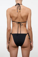 LIDO BIKINI TOP | BLACK