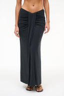 SORAYA SKIRT | BLACK BLACK / XS