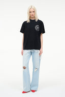 NEWPORT OVERSIZED TEE | GOOD VIBES