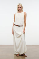 DALIA SILK DRESS | IVORY IVORY / XS