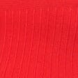 Red pleated fabric texture detail for a sleeveless midi dress