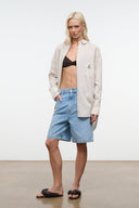 SANDBAR LINEN TOP | NATURAL NATURAL / XS
