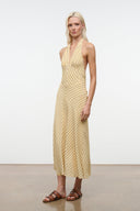 LOUISE SILK DRESS | MONDAY STRIPE MONDAY STRIPE / 4