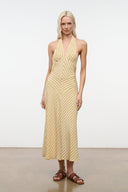 LOUISE SILK DRESS | MONDAY STRIPE MONDAY STRIPE / 4