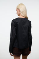 VIVI TOP | BLACK BLACK / XS