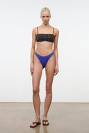 SARA BIKINI TOP | ESPRESSO STUDS