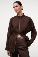 REED LINEN JACKET | ROOT ROOT / XS