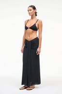 SORAYA SKIRT | BLACK BLACK / XS