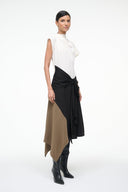 DAVINA DRESS | BLACK MULTI