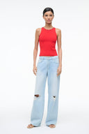 REINA TOP | RED ROSE
