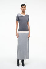 LYRIC DRESS | HEATHER GREY MULTI