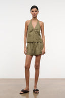 PADDLE LINEN SHORT | PORTO STRIPE PORTO STRIPE / XS