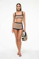 TAUPE/BLACK