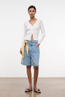 EZRA CARDIGAN | IVORY IVORY / XS