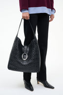 BLACK WOVEN