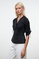 PAOLINA TOP | BLACK BLACK / 4