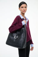 BLACK WOVEN