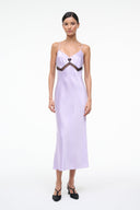 TERRA SILK DRESS | WISTERIA