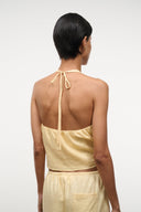 CORSO LINEN TOP | BUTTER BUTTER / XS