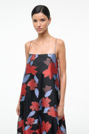 DELFINA DRESS | NIGHT GARDEN