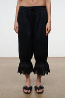 JUNO THONG | BLACK BLACK / 36