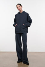 LOUNGE TERRY HOODIE | WASHED BLACK