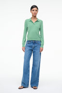 GEMMA CASHMERE SWEATER | LEAF