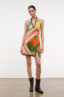 LUCCA MINI DRESS | SUPERBLOOM SCARF SUPERBLOOM SCARF / XS