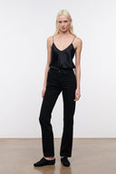 TEDDY STRAIGHT JEAN | BLACK